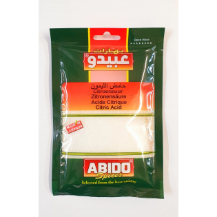 Abido, Citric Acid