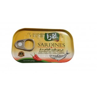 لارا سردين حار_50x125g