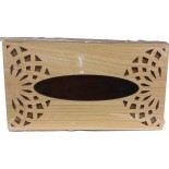 علبة محارم خشب 1قطعة