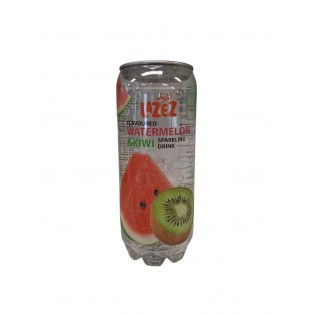 لذيذ مياه غازية بنكهة الكيوي و البطيخ_ 24x350ml