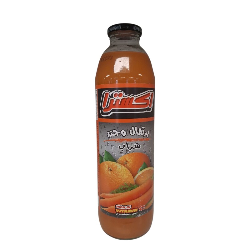 Extra Erdbeer- und Orangensaft 12x1