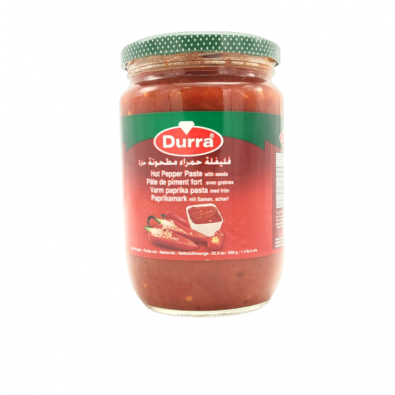 الدرة دبس فليفلة حمراء_12x650g