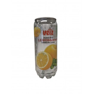 لذيذ مياه غازية بنكهة الليمون والنعناع_ 24x350ml