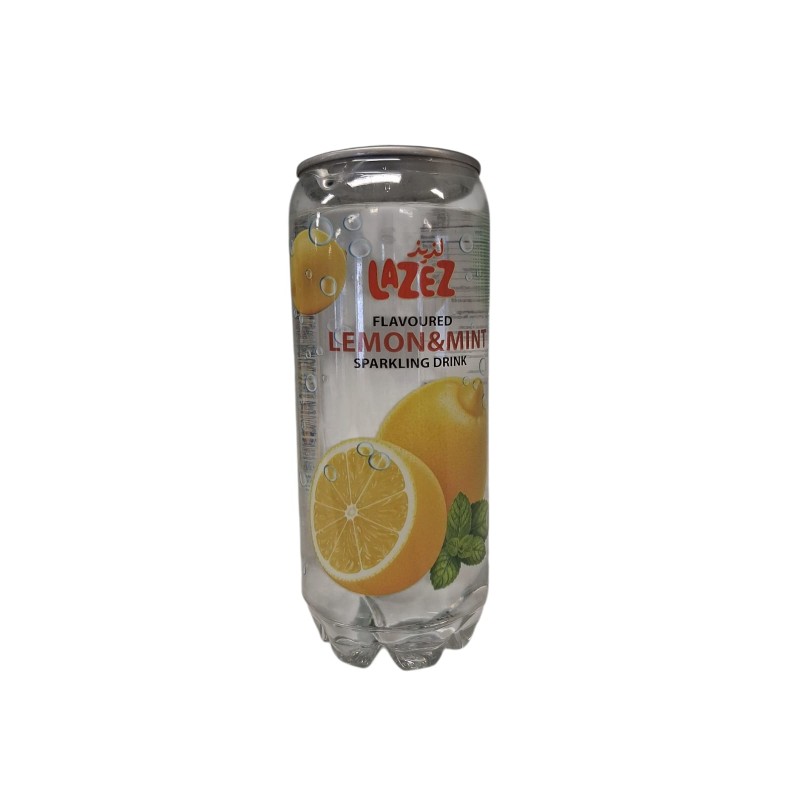 لذيذ مياه غازية بنكهة الليمون والنعناع_ 24x350ml