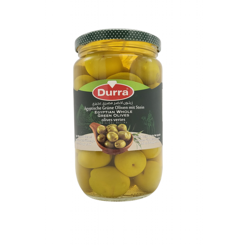 الدرة زيتون أخضر مصري عجيزي_12x350g