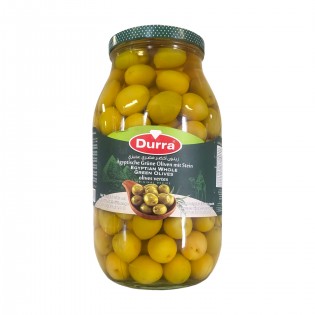 Durra Grüne Oliven mit stein