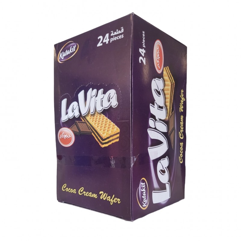 لافيتا كاكاو بسكويت كتاكيت_12x24St