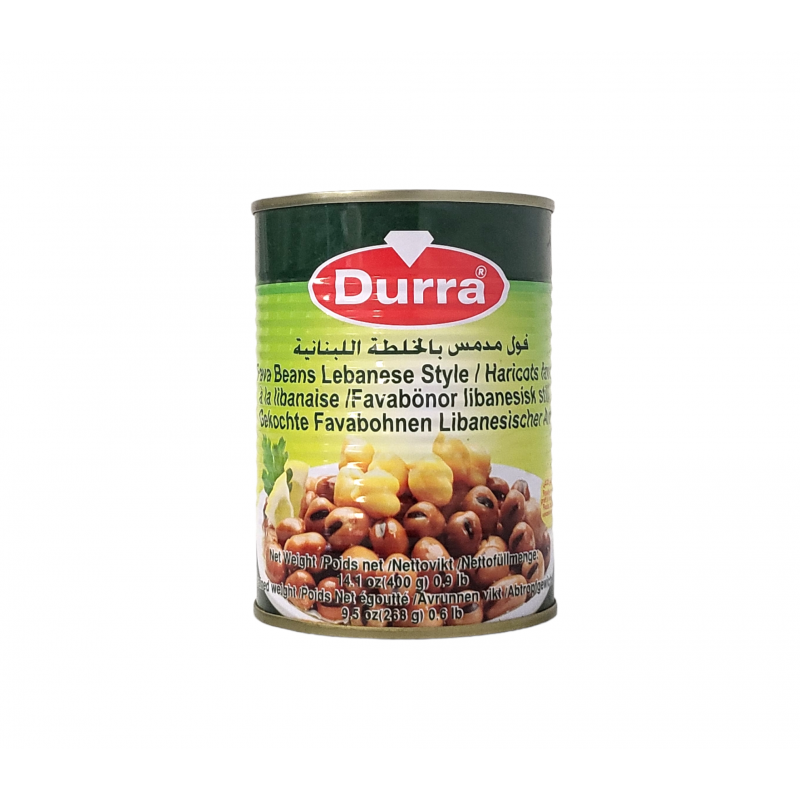 Durra fava beans lebanese style 24x475g