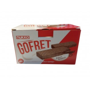 Nukka nostalji cacao wafer with cream 450gx12