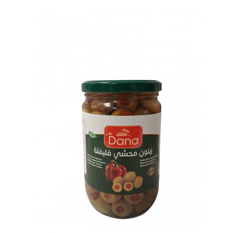 Dana olives stuffed with peppers 650gx12