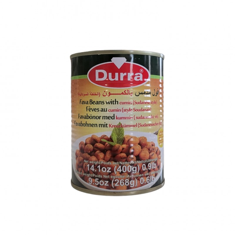 الدرة فول مع الكمون _24x475g