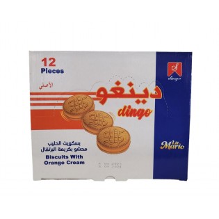 دينغو بسكويت برتقال_12x12Stx25g