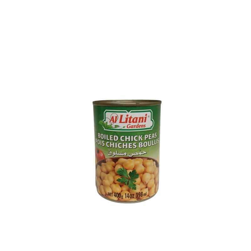 ليتاني حمص حب مسلوق 24x400g