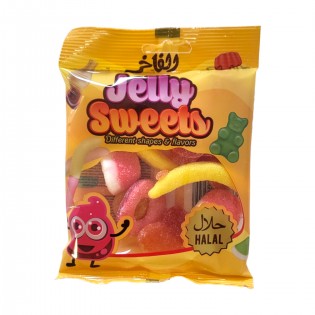 الفاخر جيلي فواكة اصفر_30x85g