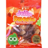 الفاخر جيلي زجاجات حامضة احمر_ 30x80g
