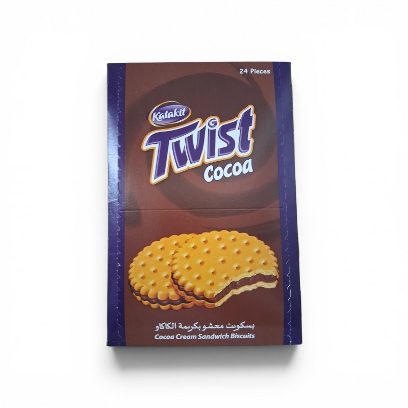 Twist Biscuits Cacao Katakit 6x24