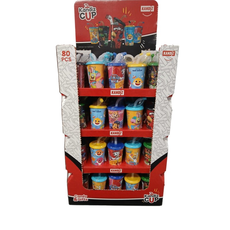 كاسة مفاجاة ستاند  80x8g kandiz cup
