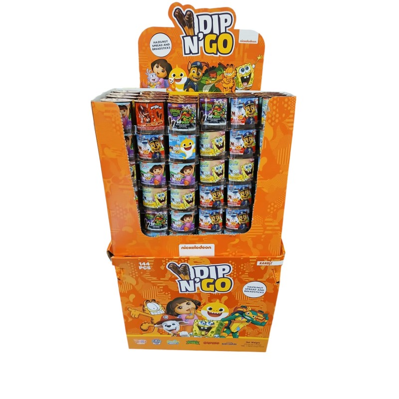 DIPN GO! 55g Stand (144 PCS)Nickelodeon
