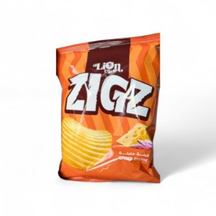 Chips Lion Zigz  spiced cheese