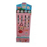 طابة مفاجاة ستاند cru babies زهري 36x14g