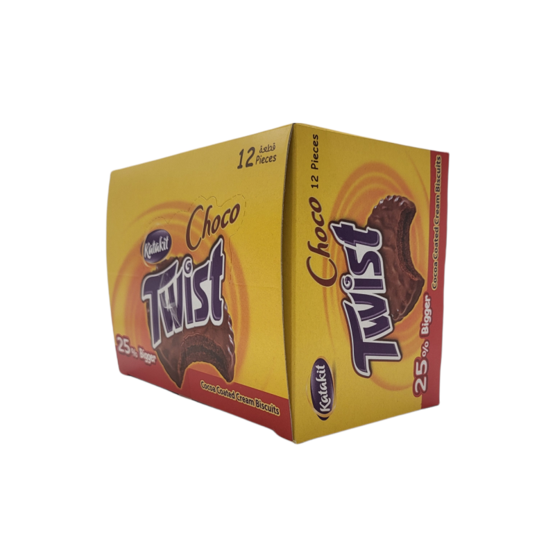 Choco Twist Biscuits Katakit 6x24