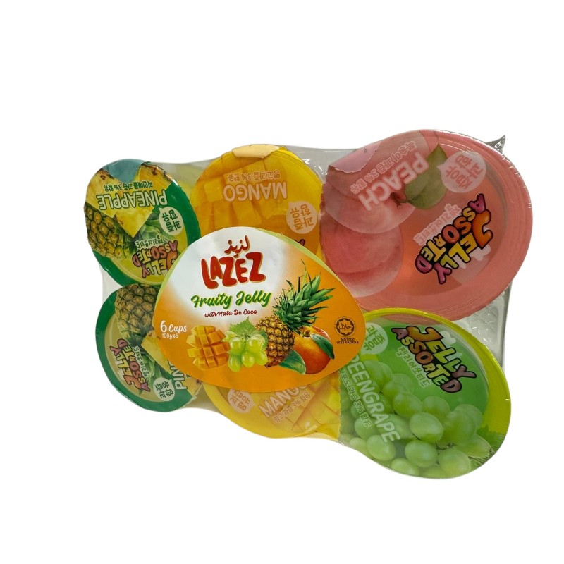LAZEZ FRUITY JELLY WITH NATA DE COCO
