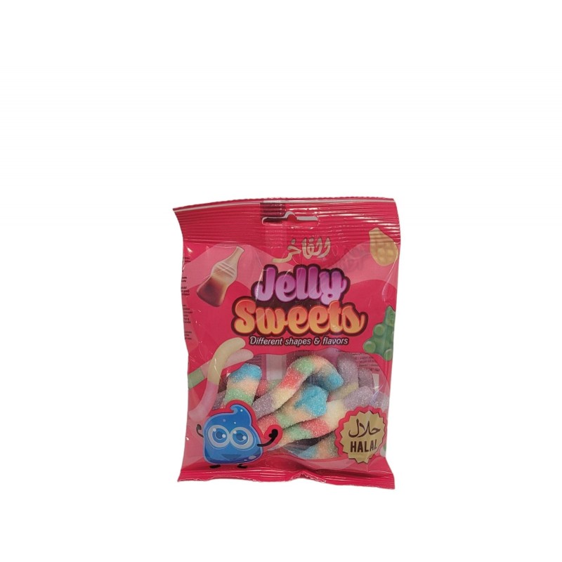 الفاخر جيلي ديدان ملونة_30x85g